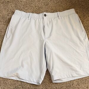 Under armour baby light blue athletic golf shorts size 38